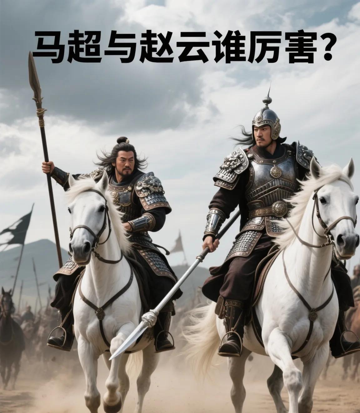 马超与赵云谁厉害？（虎牢关前，马超银枪直指赵云面门，冷声道："今日必分高下！"