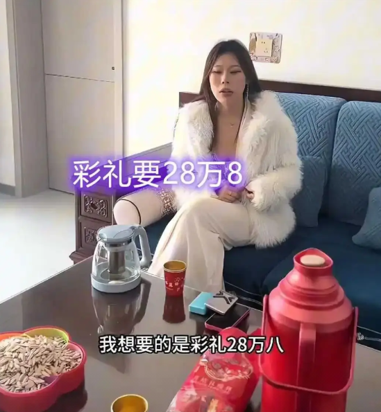 湖南男子相亲，女方说要彩礼28.8万，男方说太高了，女方把彩礼降到26.8万，男