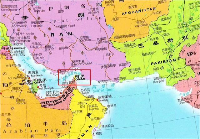 在美国发动轰炸后，伊朗议会今天呼吁关闭战略要地霍尔木兹海峡。看看地图会一目了然，