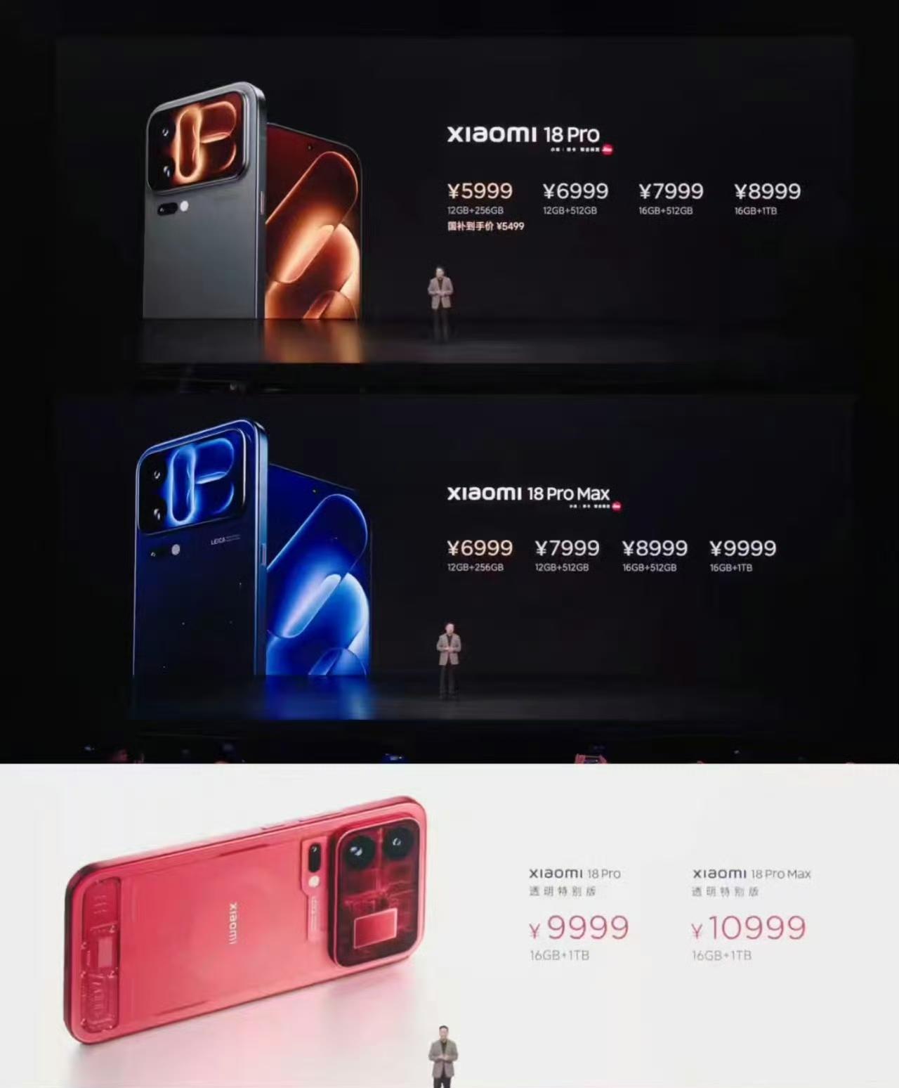 价格大涨！小米18售价出来了，小米18Pro用户主流内存版本16+512g来到
