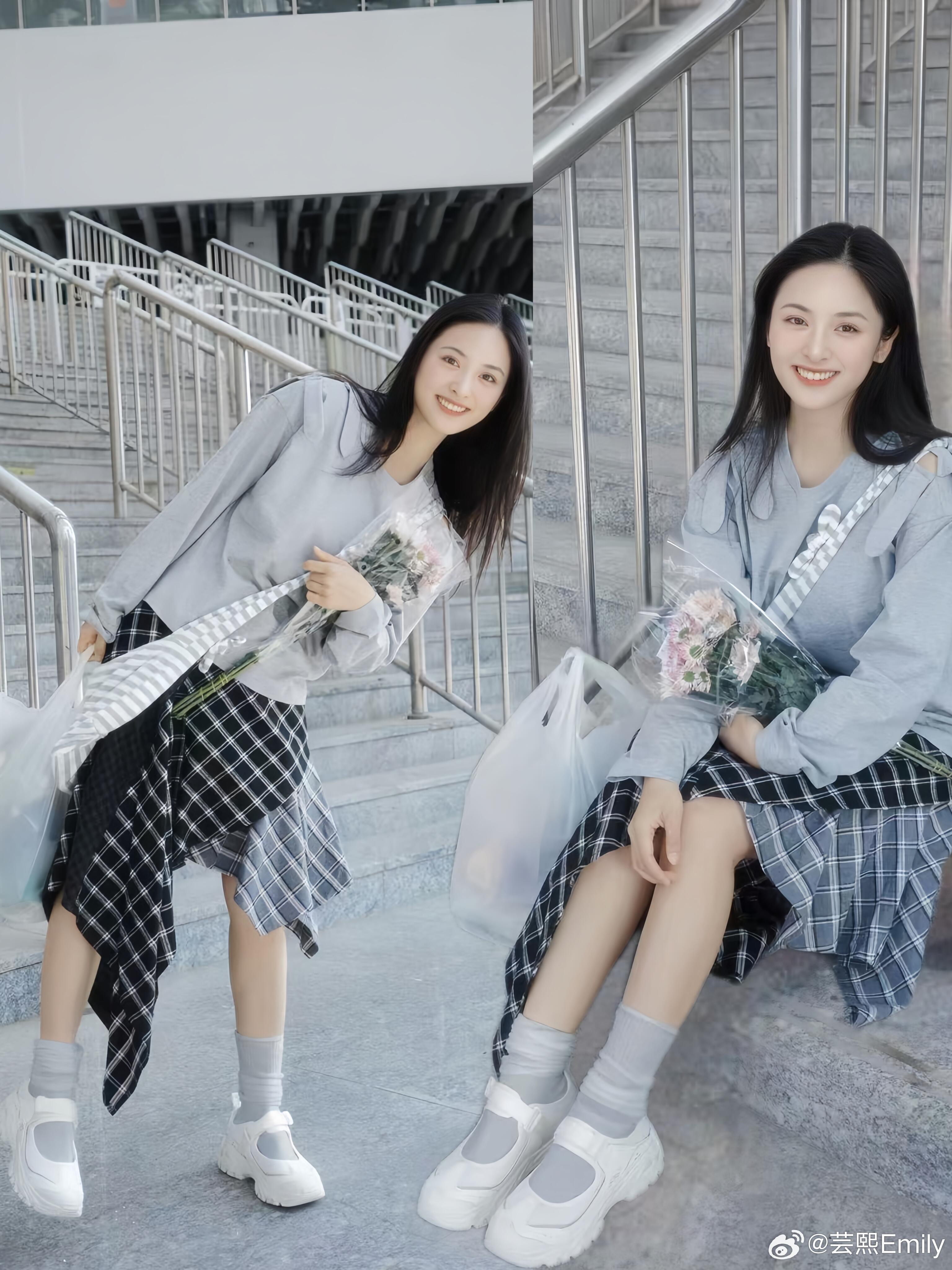 沈月私服好治愈！完全活力感甜妹天花板看沈月的综艺就是一场穿搭大赏吧，从中餐厅到亲