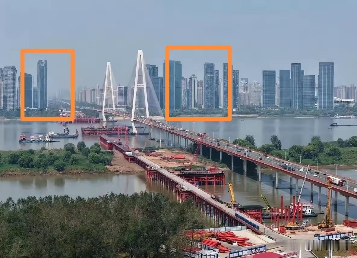 白沙洲公铁长江大桥修在这区域居民楼噪音问题怎么解决！今天没事来到白沙洲公铁长
