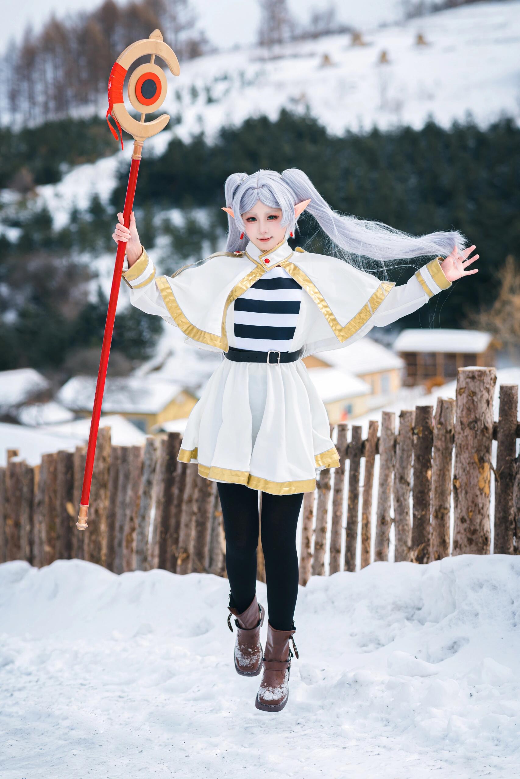 二次元少女 cos正片 葬送的芙莉莲 绝美cos cosplay