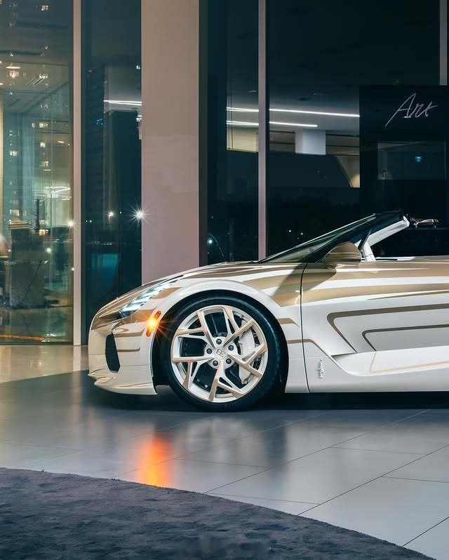 人类敞篷跑车天花板🪐🪐🪐白金配色布加迪MistralLaPerleR