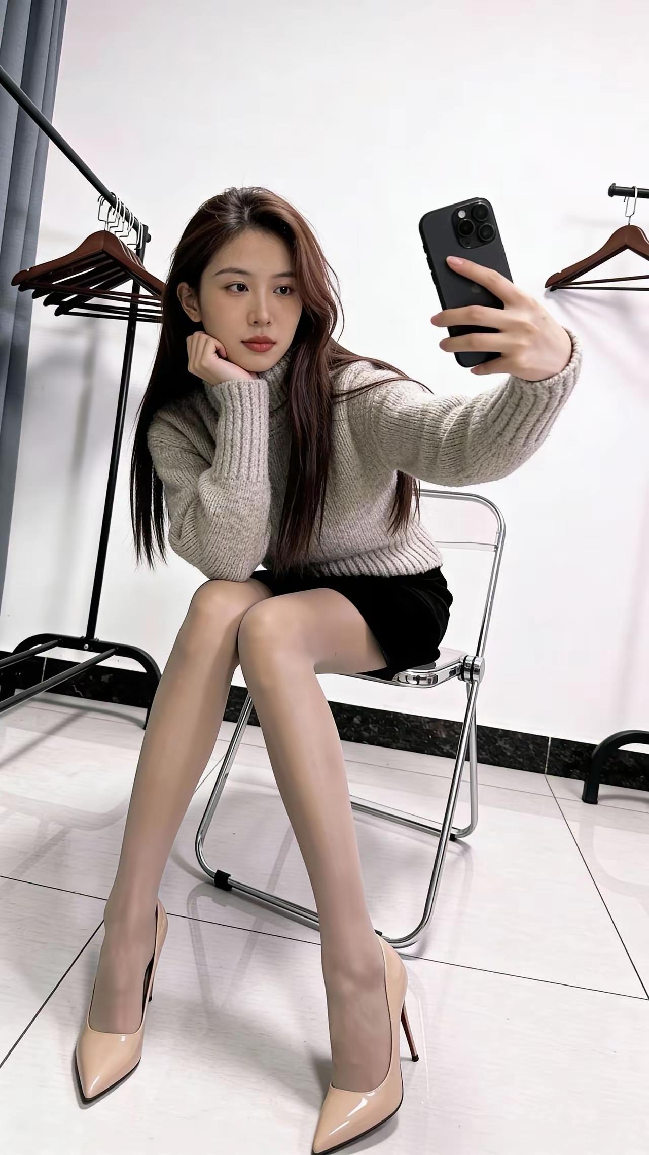 镜中人影，似水流年。