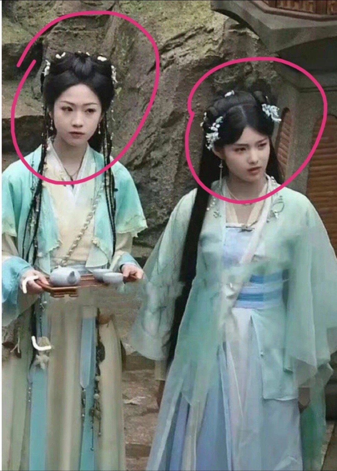 一时间分不出谁是主子谁是丫鬟...现在的电视剧啊。