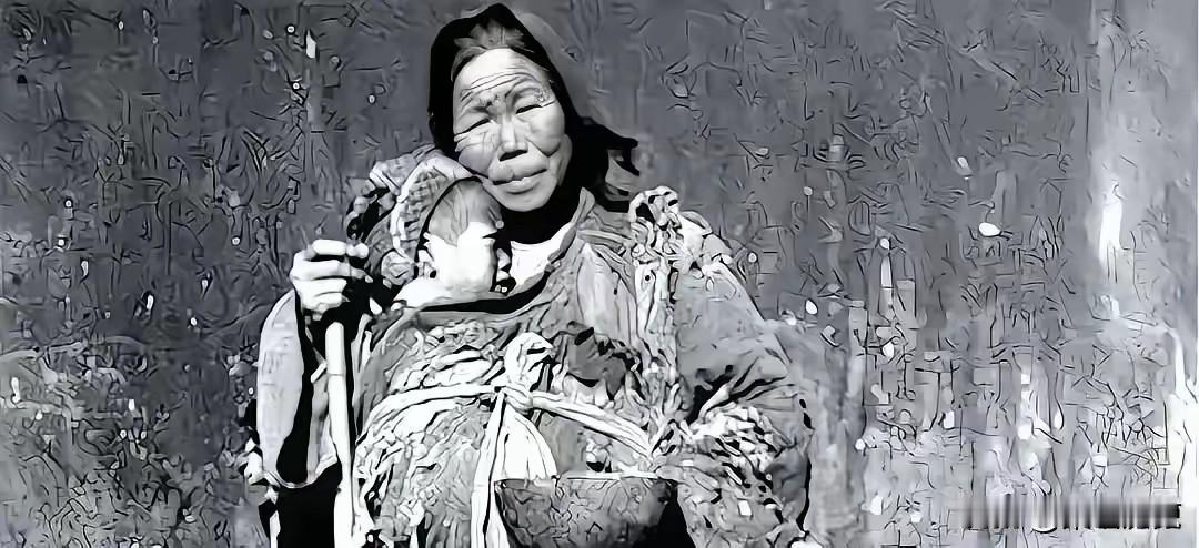 1949年，衣衫褴褛、怀抱着孩子的朱引梅来到平江县政府门前。门卫起初误以为她是