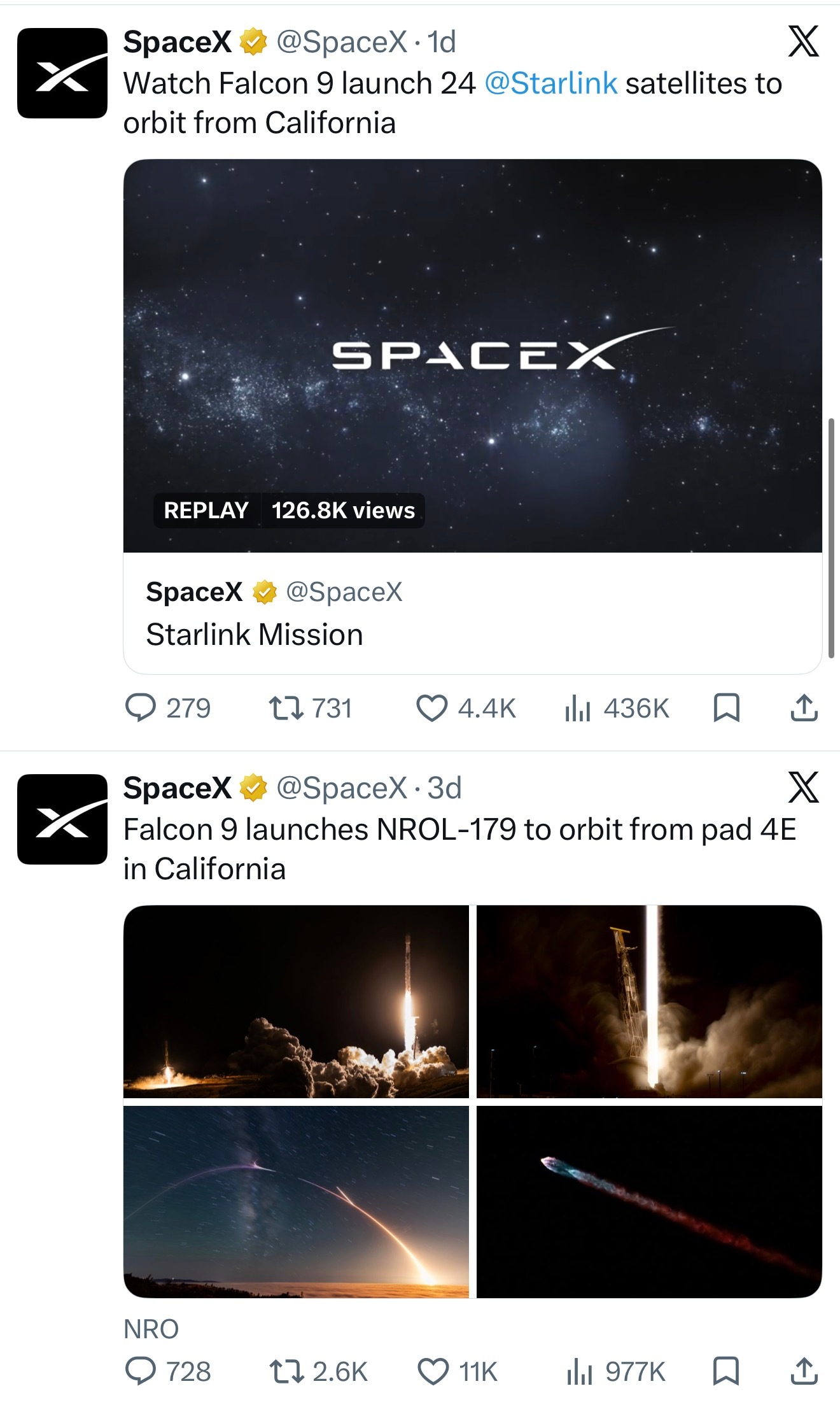 win！SpaceX打破自己记录，SLC-4E发射台最快周转发射：NROL-17