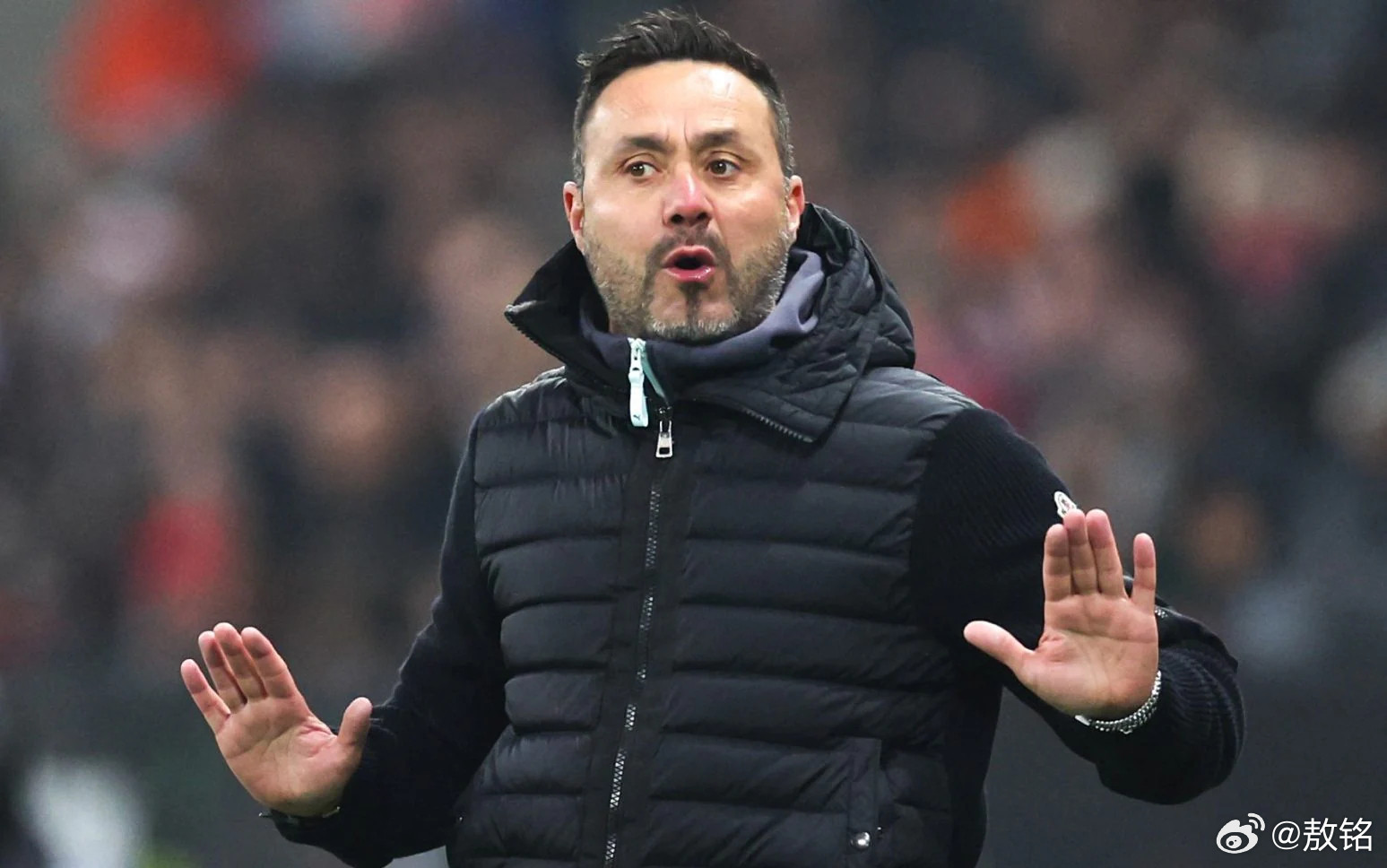 热刺德泽尔比的性格，大家看过布莱顿的比赛，应该很清楚了吧？后场让门将把球踩住，