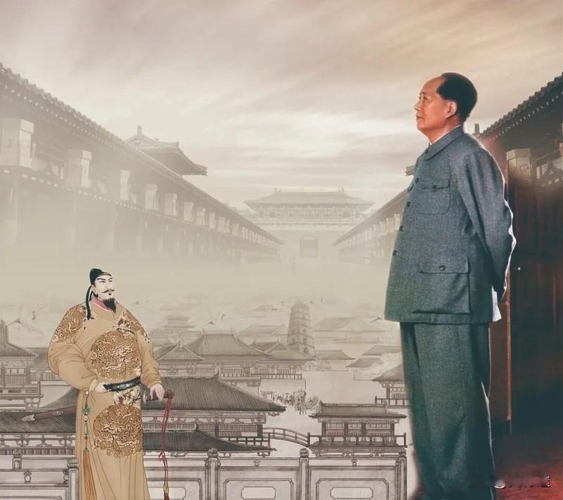 毛主席评唐太宗李世民父子；“自古能军无出李世民之右者，其次则朱元璋耳”。“李恪英