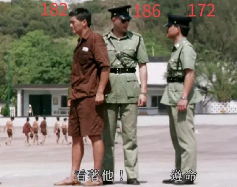 发哥的身高太迷了！年轻时可抗衡186的徐锦江！说到发哥的身高，绝对是许多网友