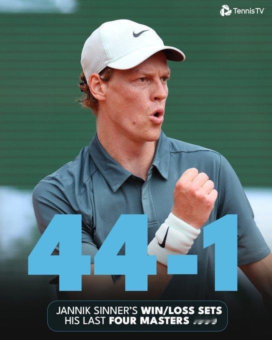 欣赏辛纳和阿卡之间多么微小的积分差距，欣赏其余所有人和这两人之间，是有着怎样鸿沟