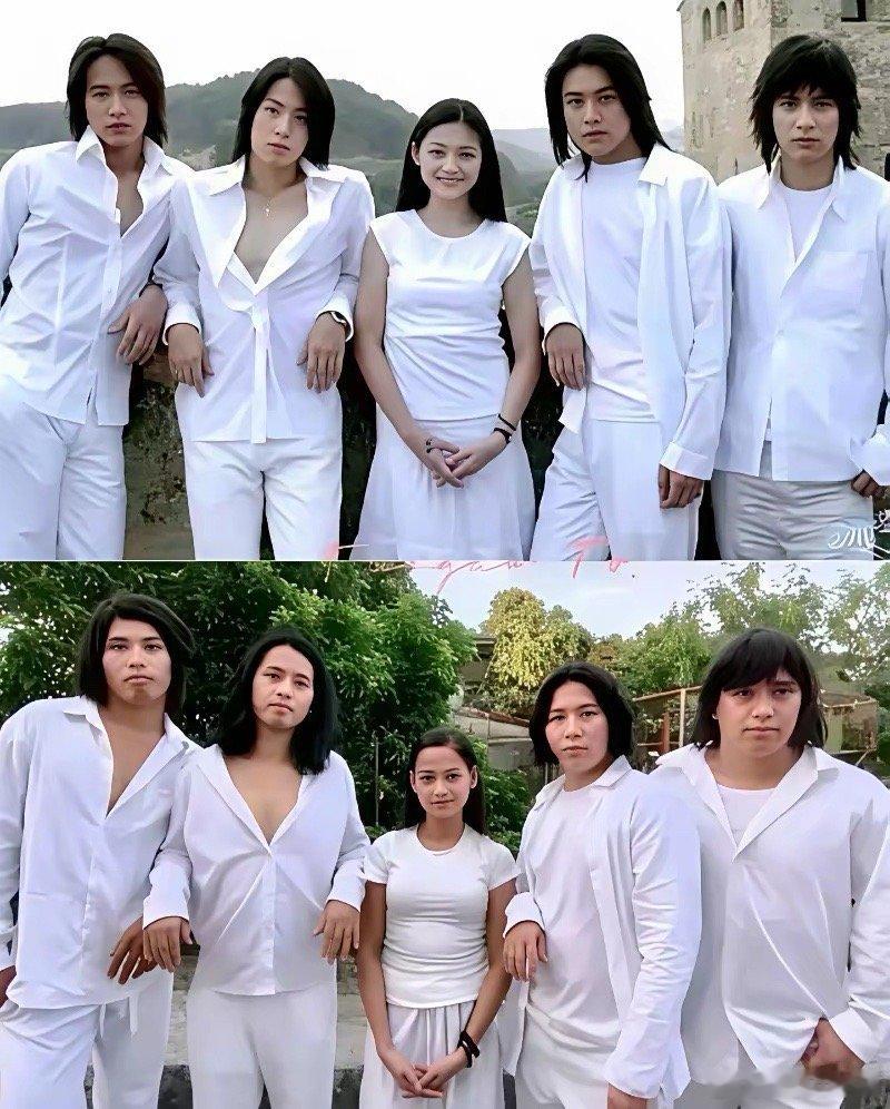 上面这五人叫流星花园，下面这五人应该叫什么？