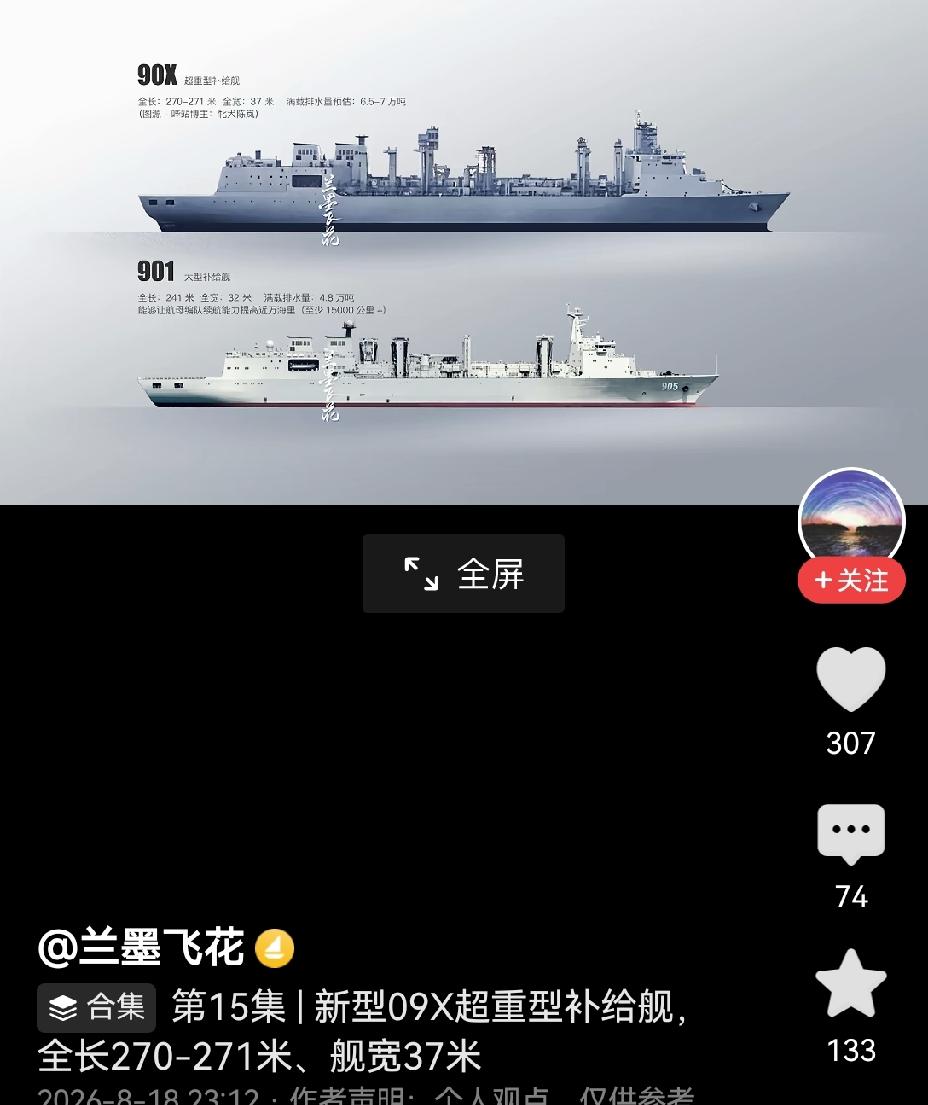 【我在建新型重型补给舰90X性能规模惊人】新型重型补给舰90X性能规模惊人，着实