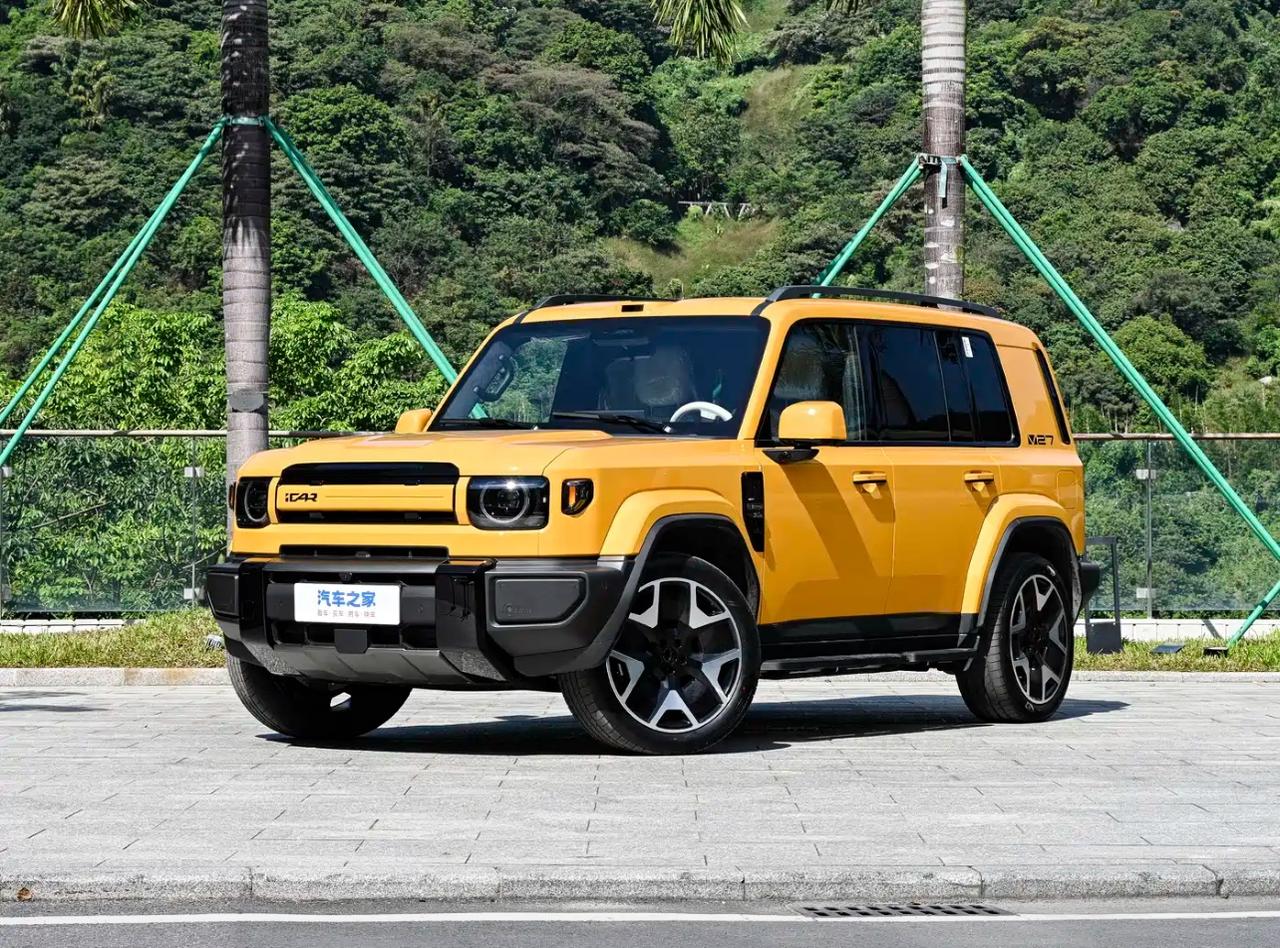 还没上市就火！iCARV27绕桩表现，方盒子居然这么灵活还没上市的iCAR