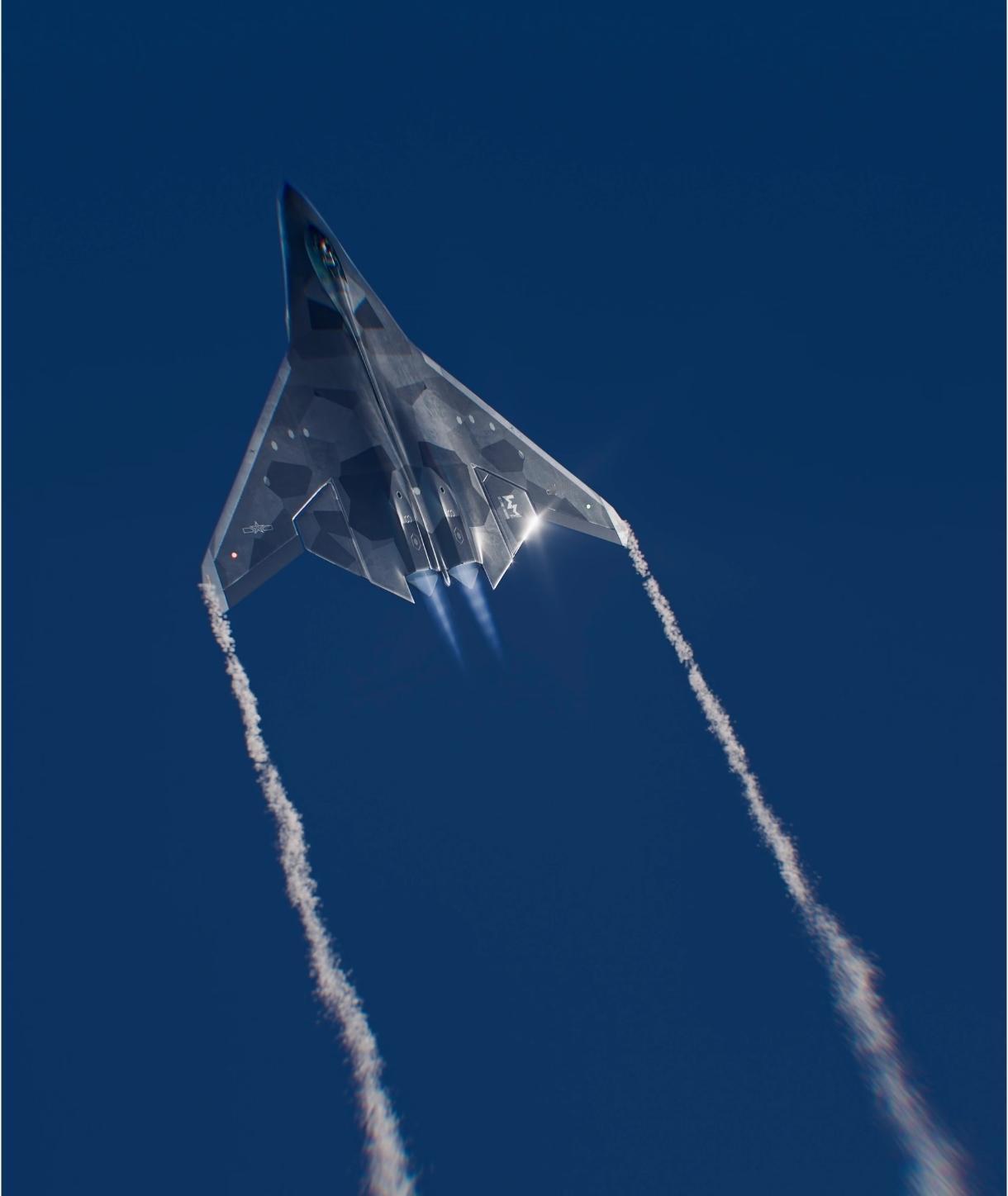 中国六代机实现多项关键突破，航程超万公里。极速可达4马赫，能轻松甩脱导弹，让美军