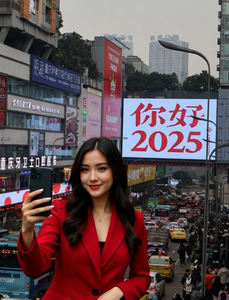 想不到，上了十多年班的地方，居然成为了网红打卡点在重庆观音桥北城天街附近上了