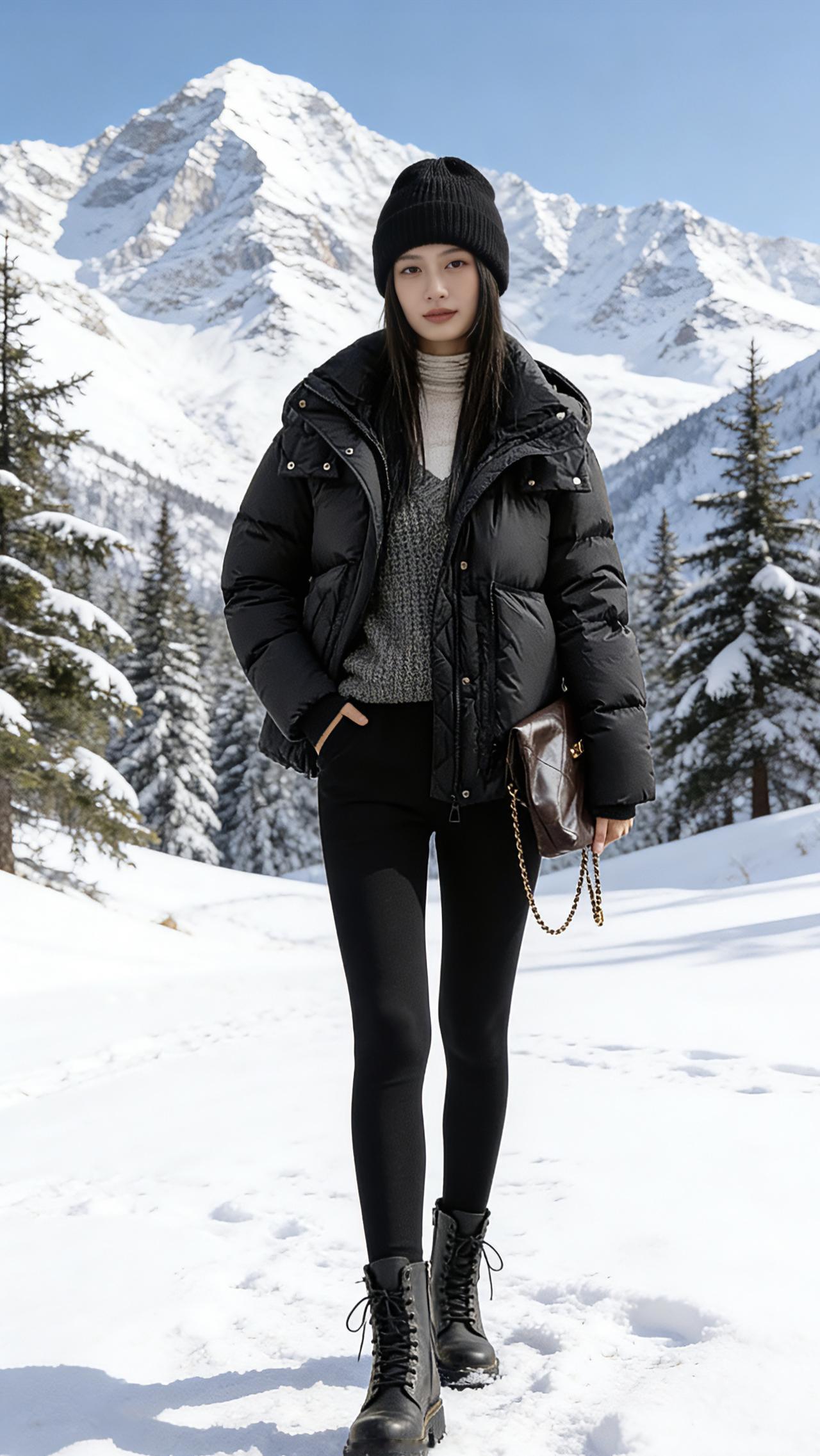 保暖穿搭爱了爱了穿搭不重样短款外套女装穿搭