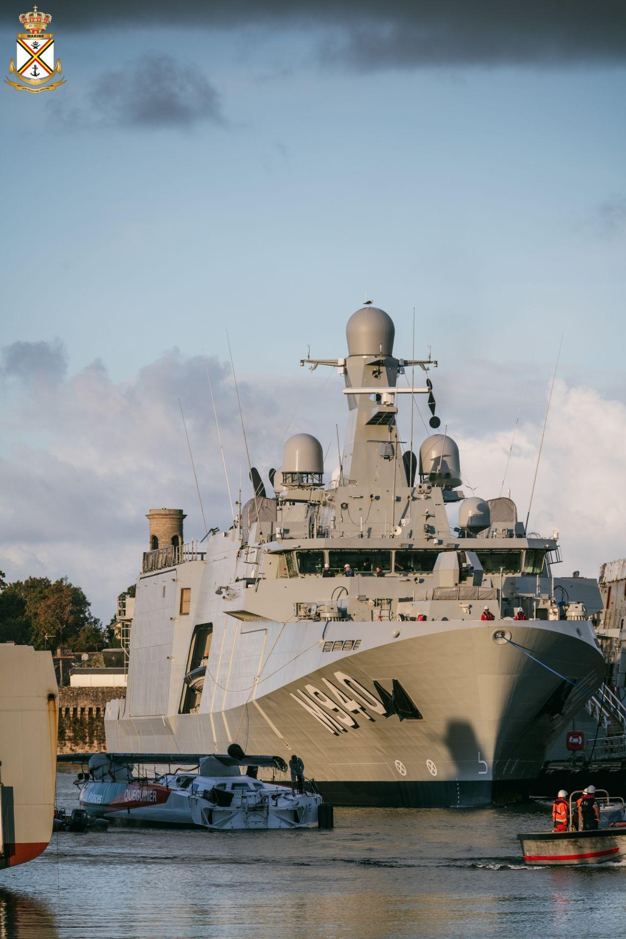 比利时海军“奥斯坦德”号（Oostende，M940）新型扫雷舰，“奥斯坦德”号