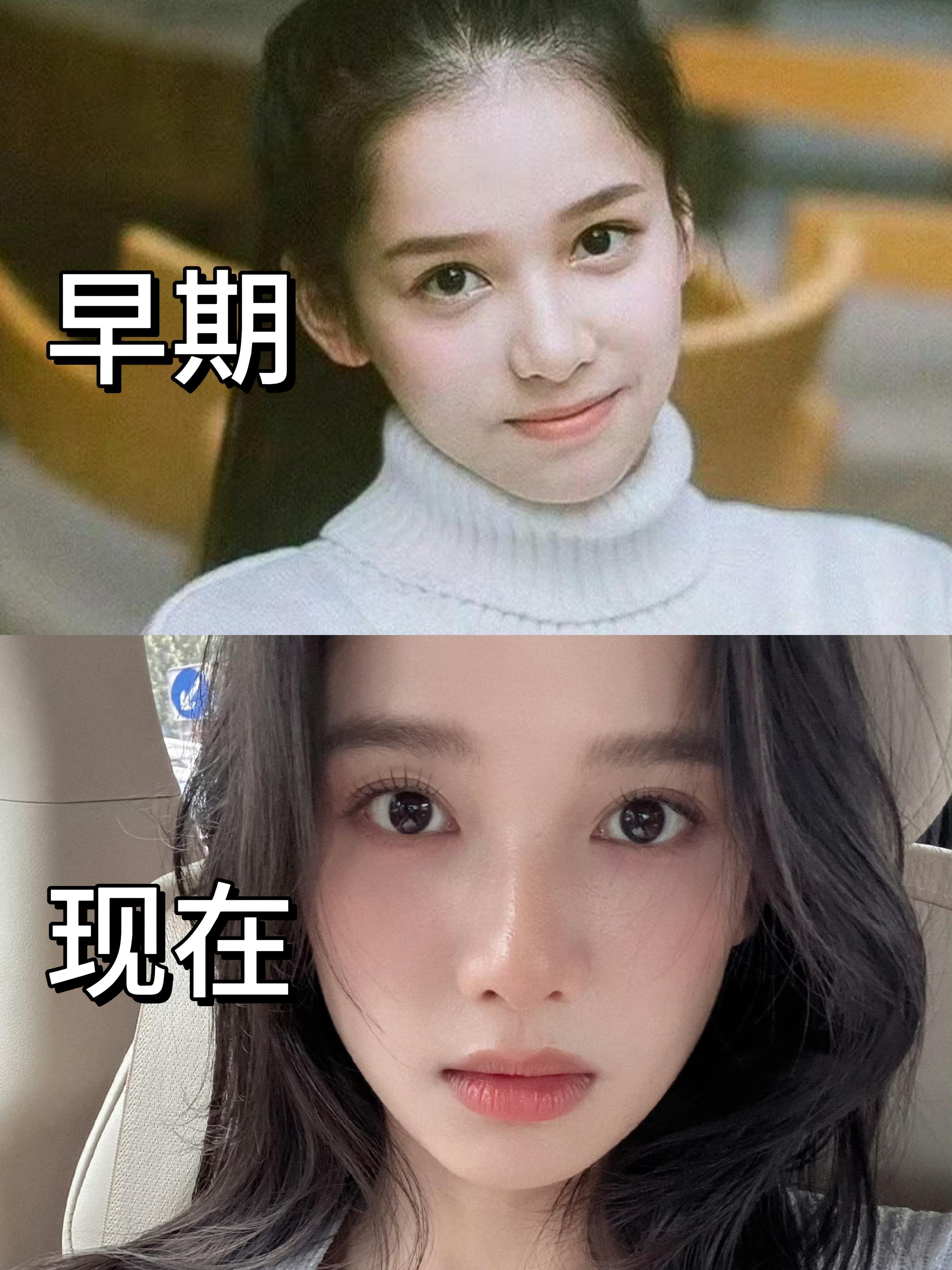 好喜欢张婧仪的长相啊！三庭比例特别和谐，是那种浓颜系的美人，又很有自己的特色，简