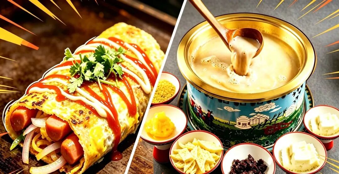 鸡西&呼和浩特 | 烤冷面遇上咸奶茶, 双重美味暴击