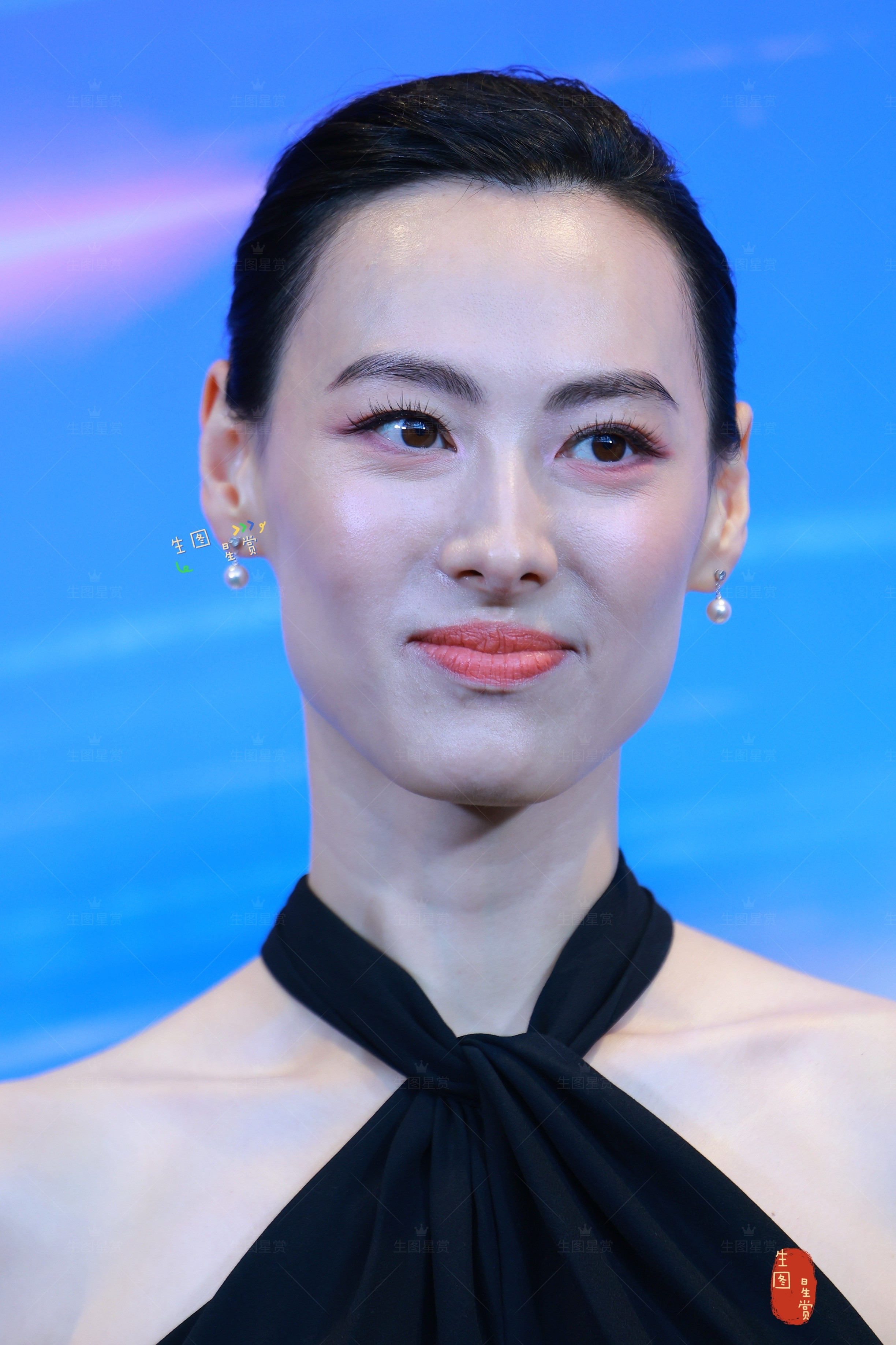高清镜头下的梁洛施，天生电影脸🎶电影奇遇夜红毯生图直出电影重生2