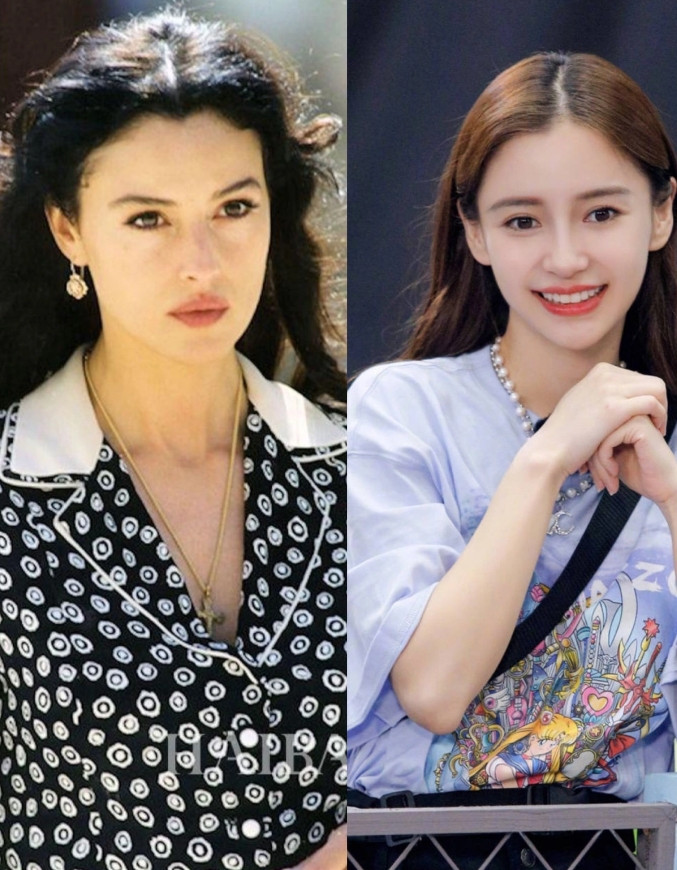 你们觉得莫妮卡漂亮还是Angelababy漂亮啊
