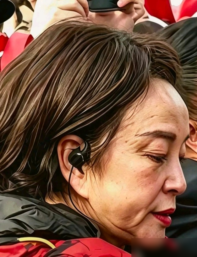 刘晓庆机场生图炸了，没滤镜，脸是真的塌了。暗沉、皱纹、松垮，70多岁该有的全写在脸上。有人嘲讽，有人