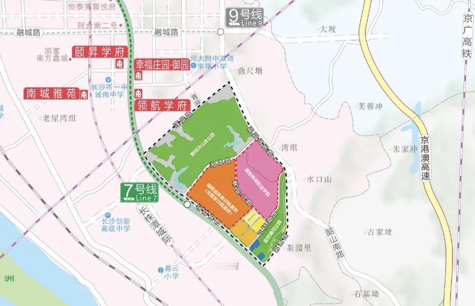 随着2029年第十六届全运会正式进入“湖南时间”，长株潭绿心中央公园再添重磅项目