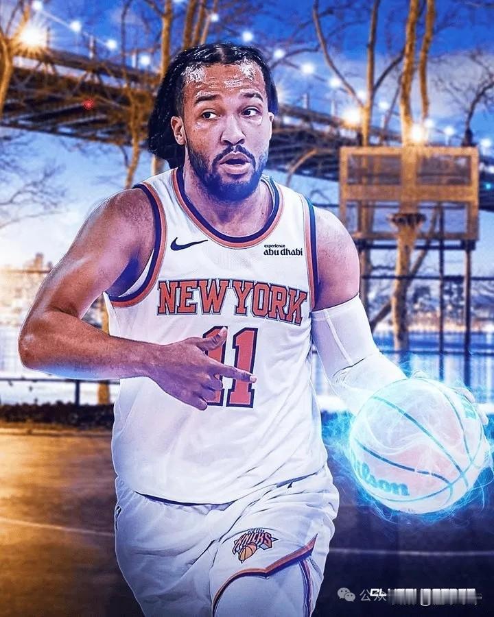 年薪最低的超级巨星，布伦森又爆砍47分登顶尼克斯队史第一!在今天尼克斯与热火