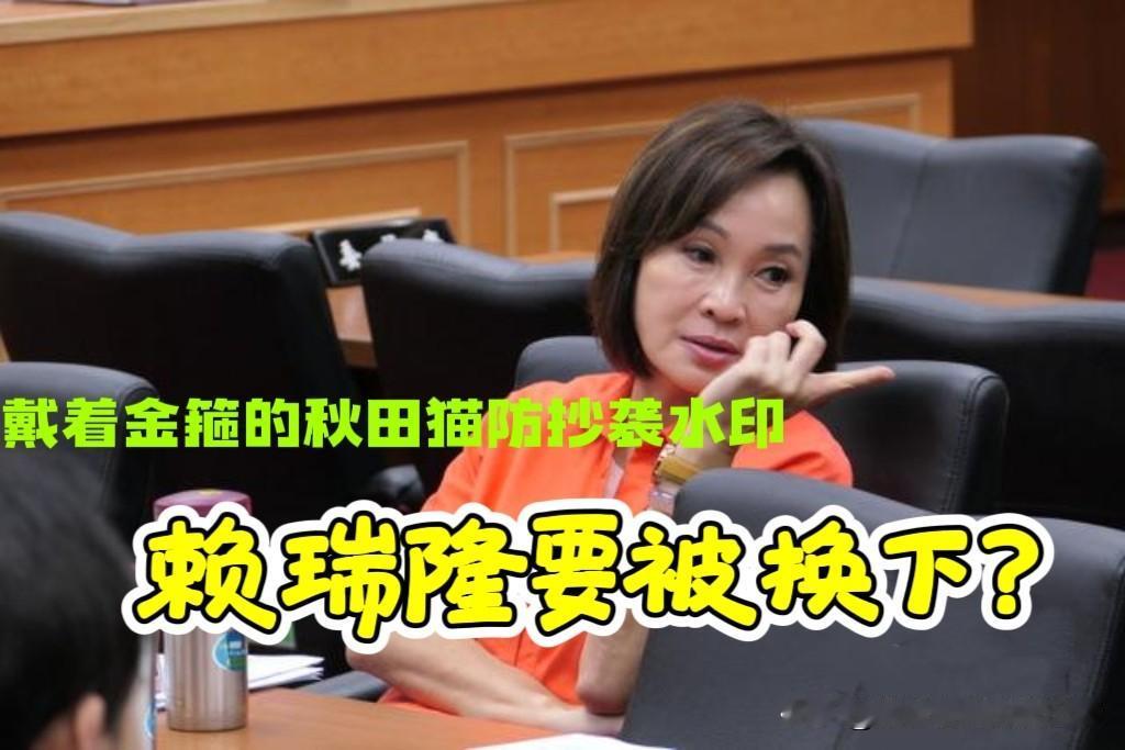 高雄选情危及绿营？赖瑞隆被传遭“临阵换将”？柯志恩根本不在乎，还笑着替赖瑞隆求