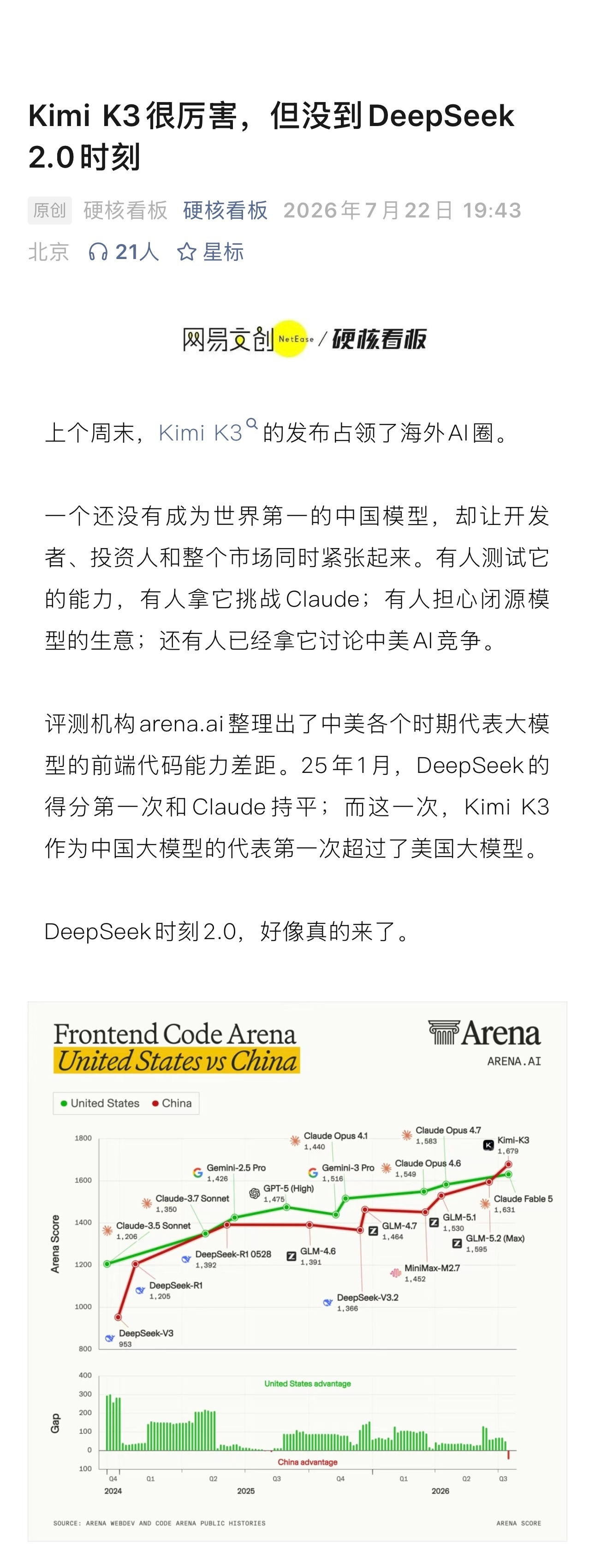 KimiK3为何让海外AI圈紧张上个周末，KimiK3的发布占领了海外AI圈。