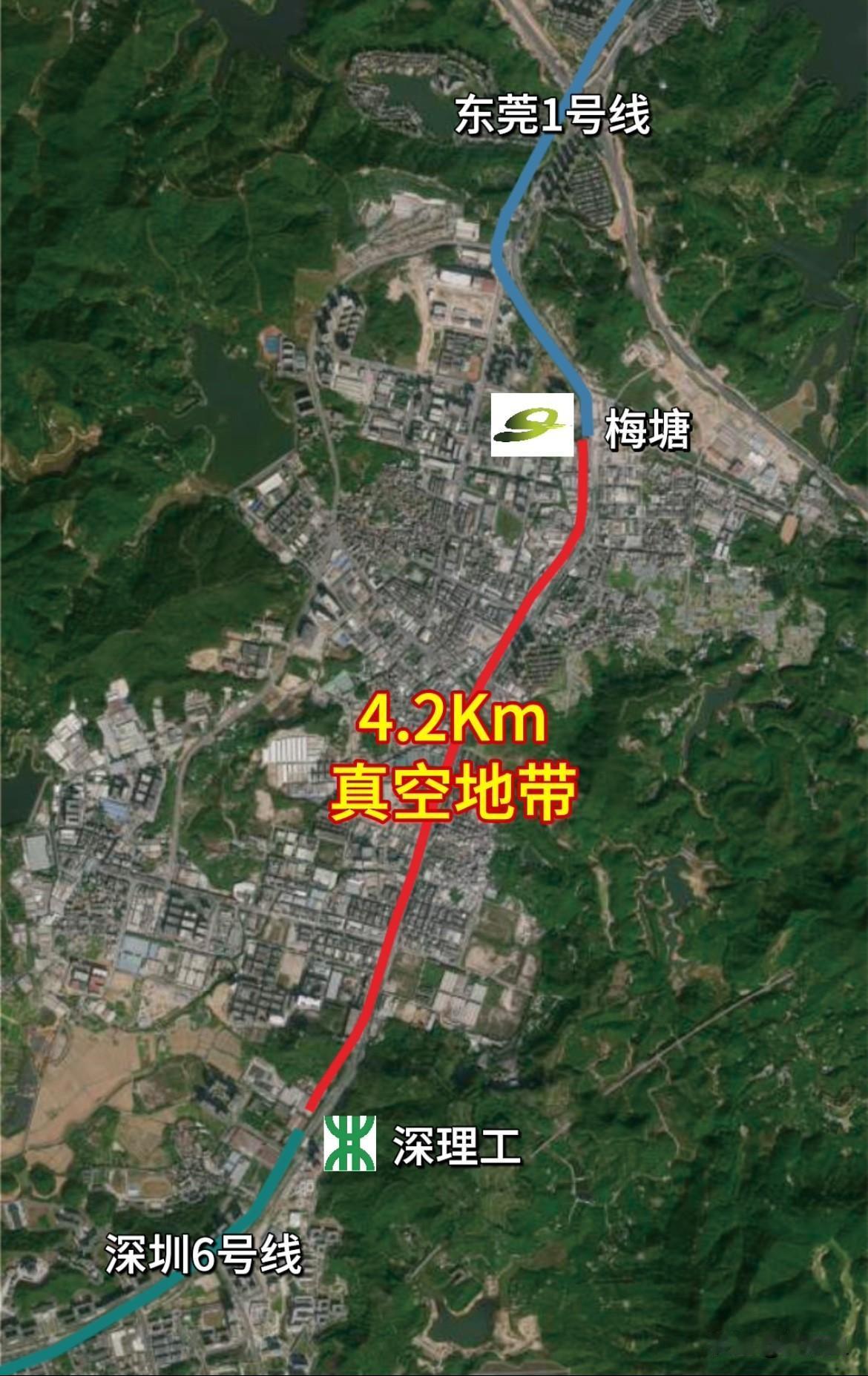 是深圳不愿？还是东莞没钱？还是国家不批呢？仅隔4.2公里，深莞两条地铁为何迟迟没