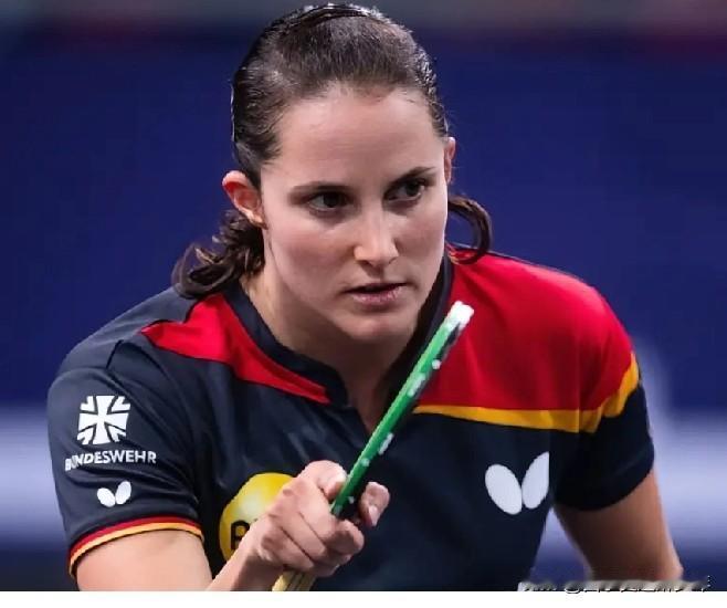 乒乓球混合团体世界杯第二轮循环赛，德国队VS克罗地亚。第二盘沙宾•温特VS