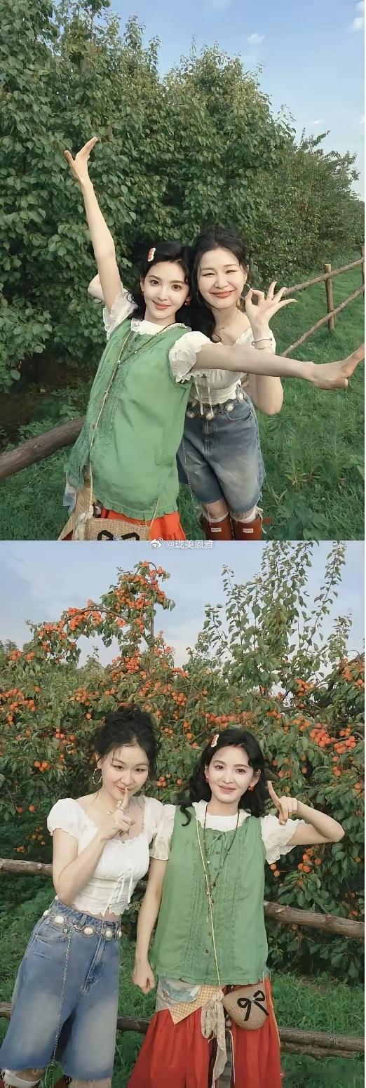 金靖的权威在于你说不出她哪里美但是她在美女旁边竟也毫不逊色！​​​