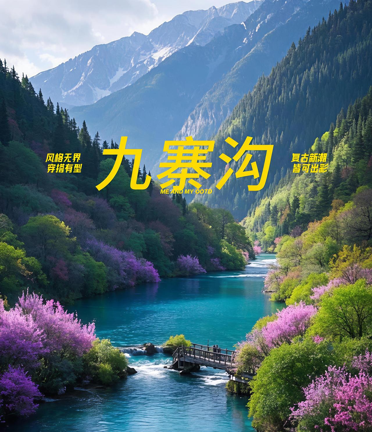 中国最美的风景是哪?我认为是:四川九寨沟翠海叠瀑，彩林雪峰，湖水澄澈如蓝