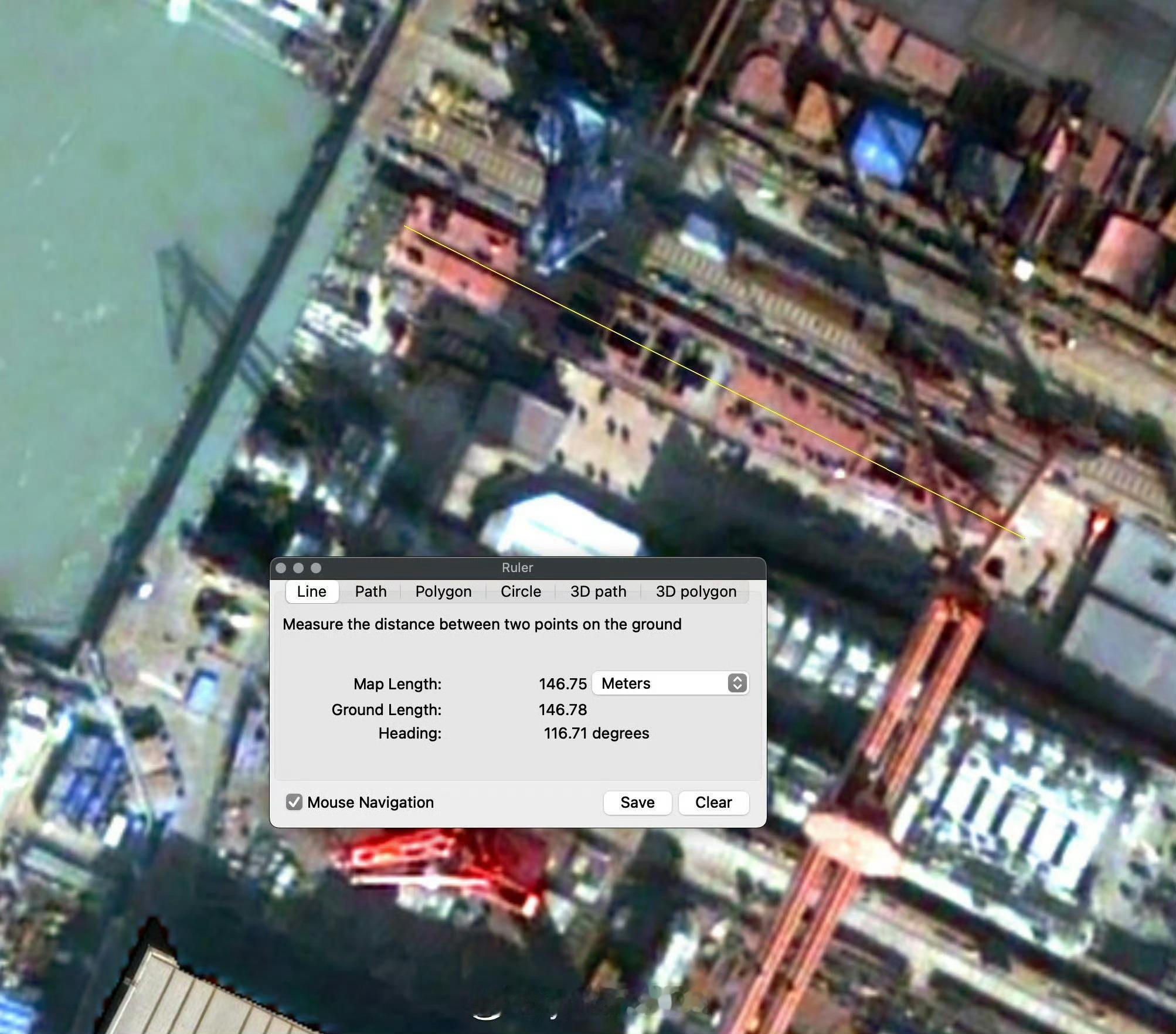 二批次总第3艘054B高清卫星图显示其动力舱与几年前的一批次没变化希望其垂发、