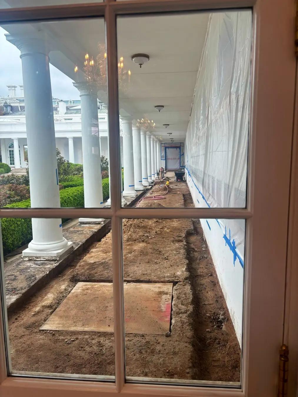 美国白宫内部装修的图片流出~