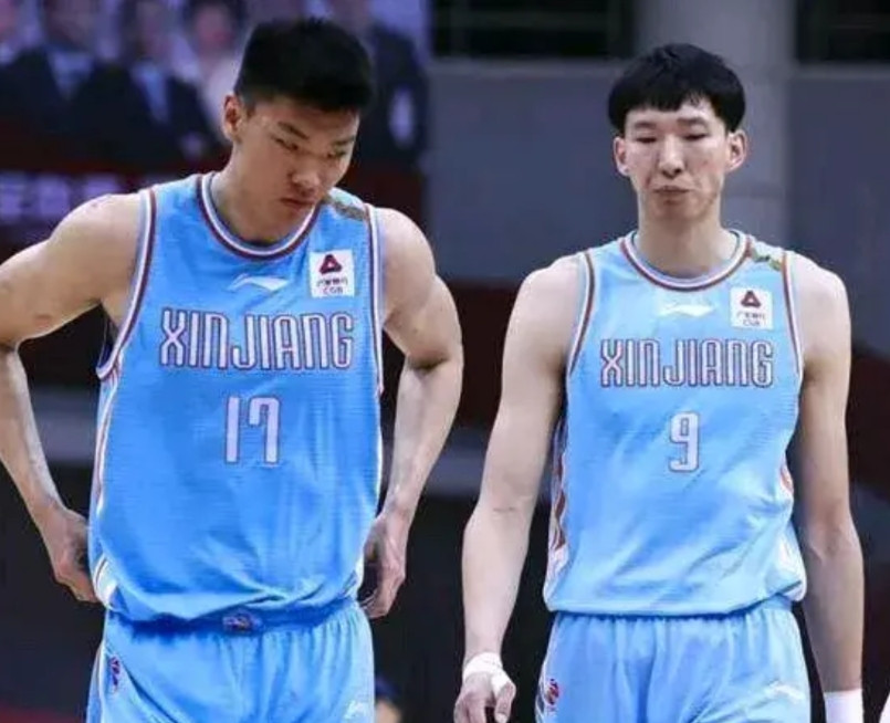 “双塔”不破，广厦难赢！北京队周琦与范子铭组成的“双塔”，从他俩在新疆男篮时就
