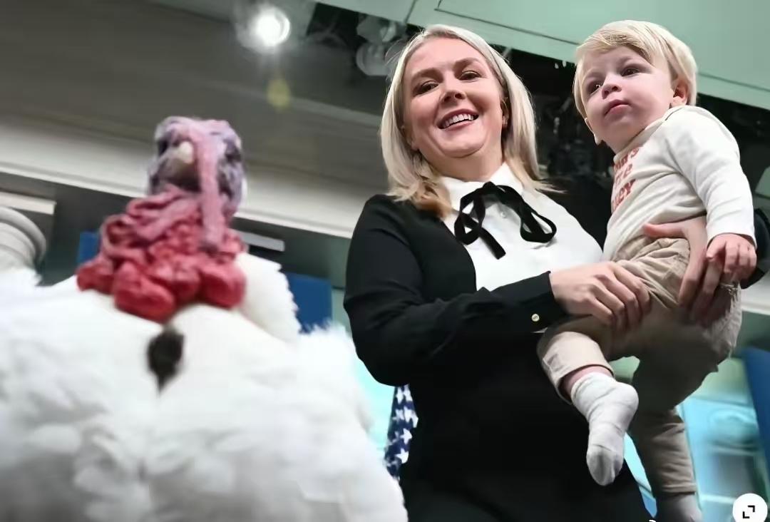 在白宫的强烈反对之下，法新社删除了一张美国发言人莱维特的“不雅”照片！从照片上