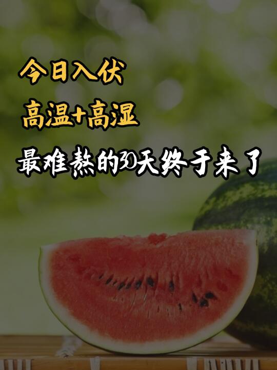 十年难遇的三伏天，冬病夏治黄金期