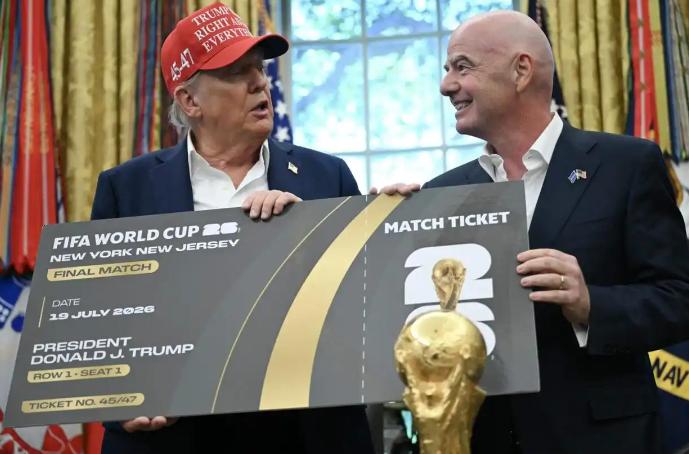 见过不要脸的，没见过这么不要脸的！川普又把脏手伸向了世界杯今年的世界杯由美国