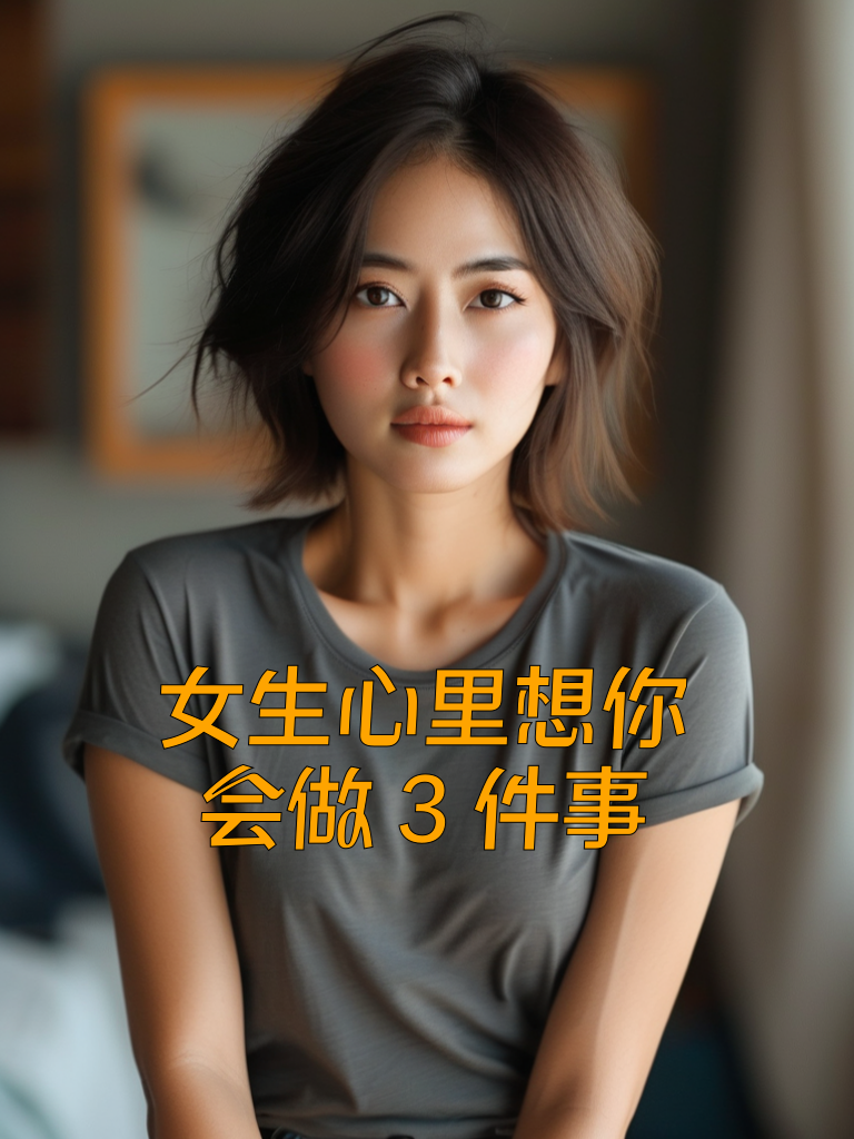 女生心里想你，会做3件事