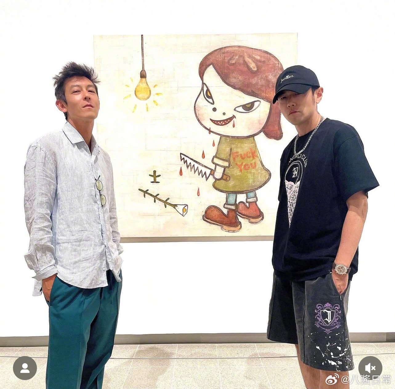 周杰伦、陈冠希最新合照，梦回《头文字D》藤原拓海和高桥凉介​​​