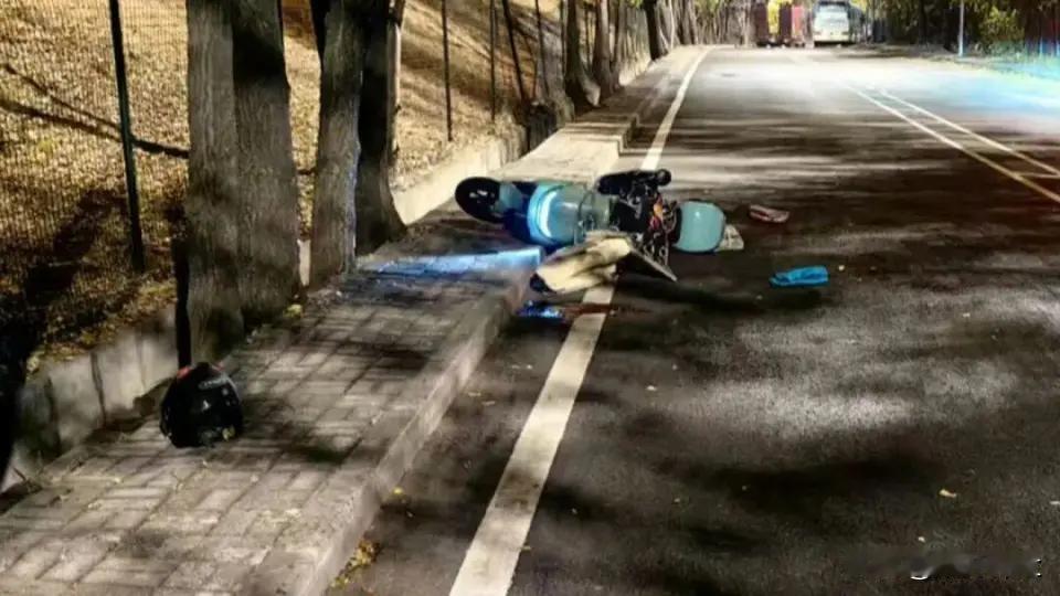 2025年11月11日0时0分，朝阳区北五环外环辅路上清桥东侧，一辆电动自行车横