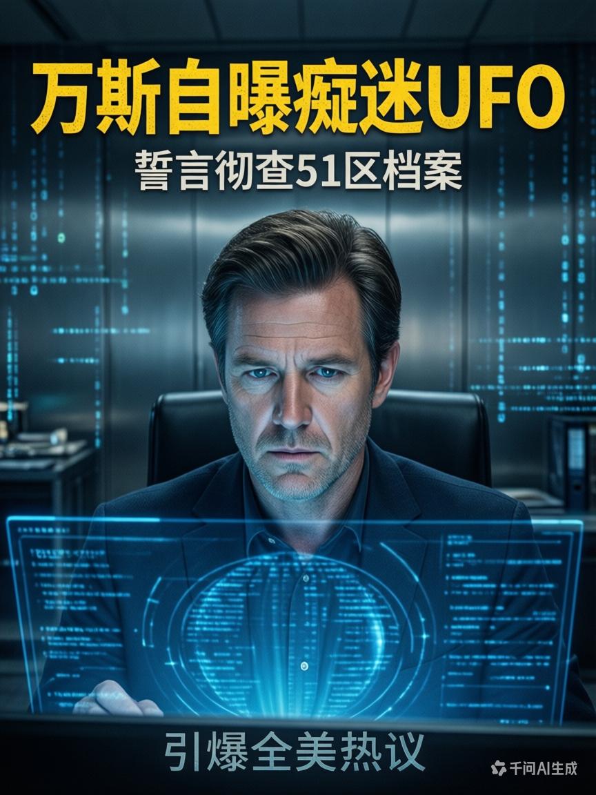 3月27日，美国副总统万斯在一档播客节目里，突然聊起了UFO——他说自己“极度着