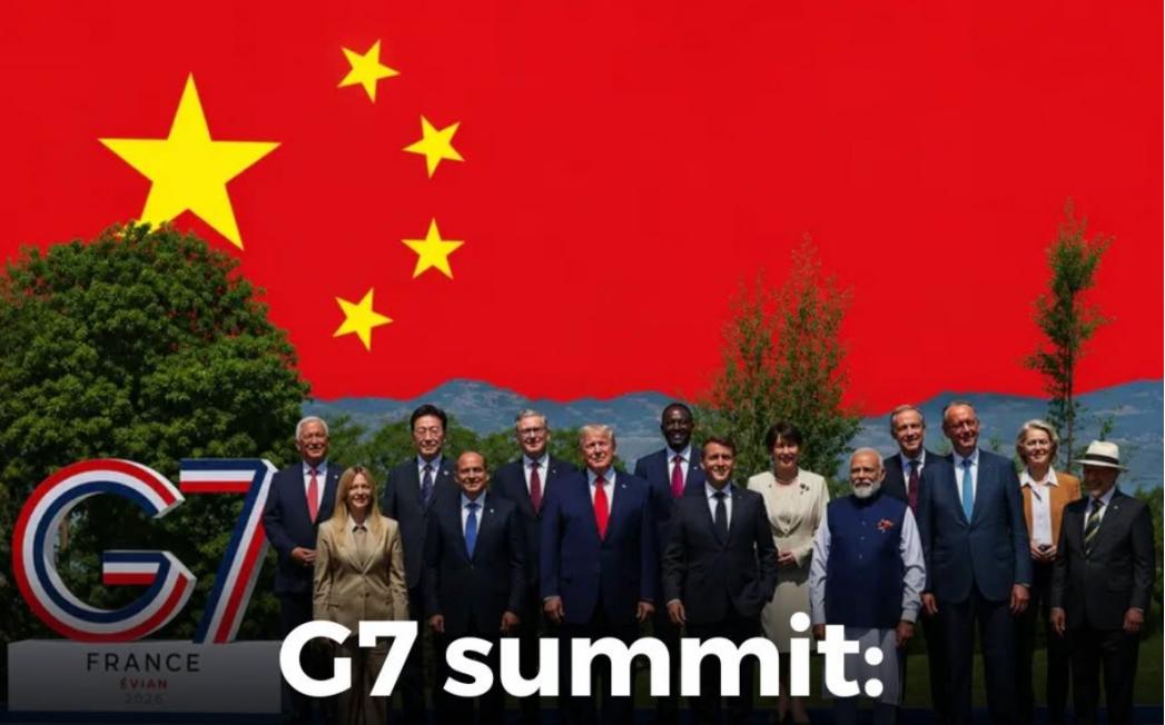 刚刚在法国落幕的G7峰会，上演了一出极其讽刺的地缘政治现实剧。为了迁就美国总统特