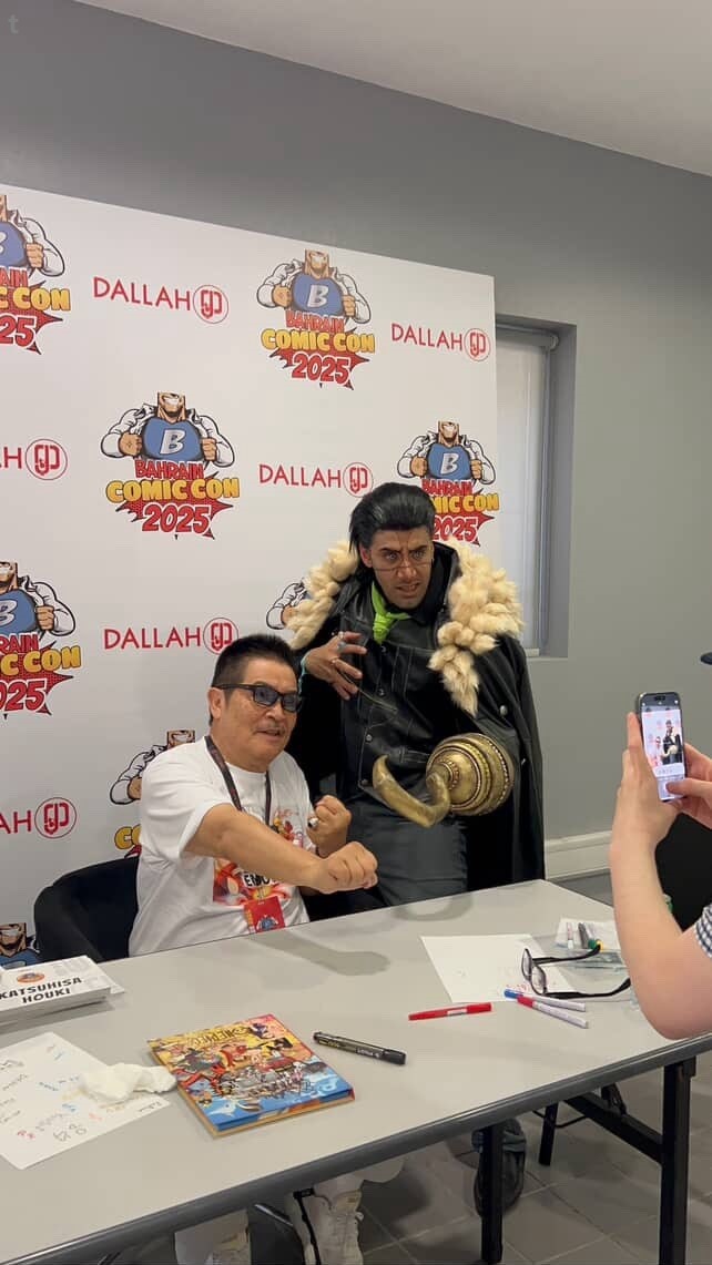 甚平、莫利亚声优宝龟克寿参加BahrainComicCon2025巴林动漫