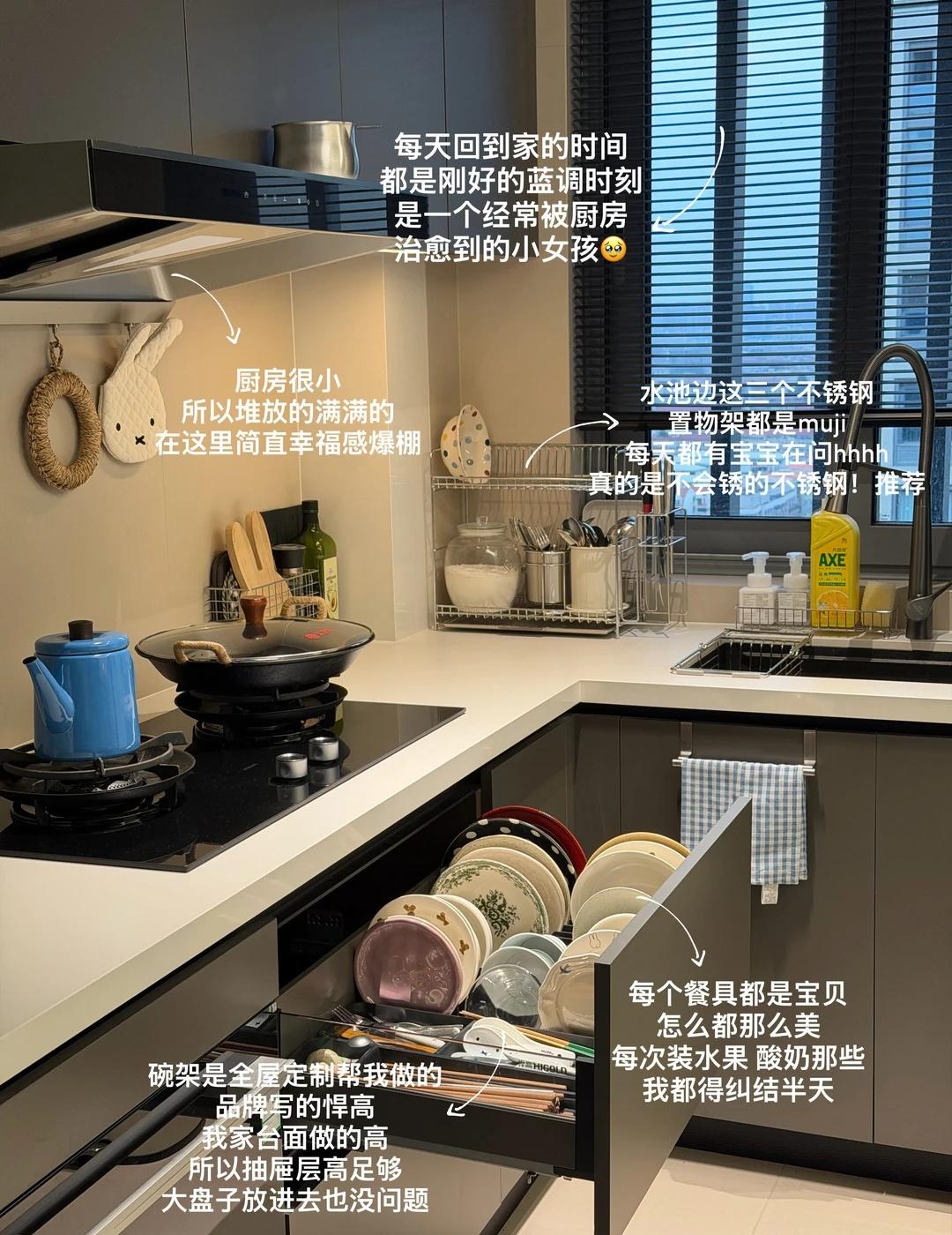 写写厨房日记📔满满当当的小厨房每样东西都是自己的心头好～最近的爱用物