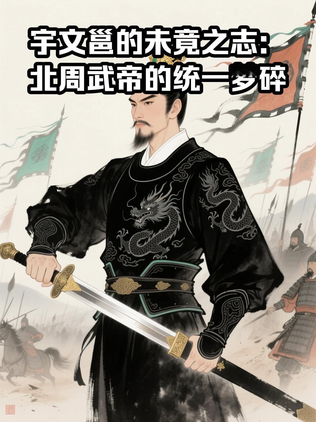 宇文邕隐忍十二载诛权臣，亲政后励精图治，毁佛扩户、革新府兵制，一举攻灭北齐统一北